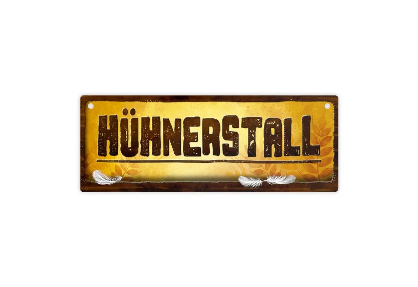 speecheese Metallschild Hühnerstall XL mit Hühner Motiv - Bild 2