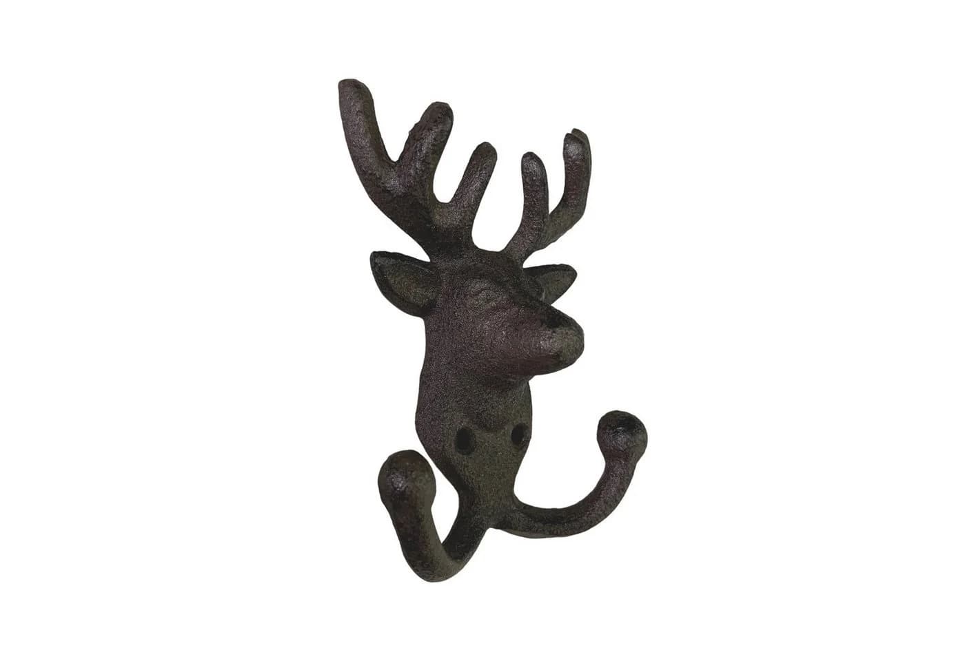 FTWdesign Kleiderhaken Hirsch aus Gusseisen