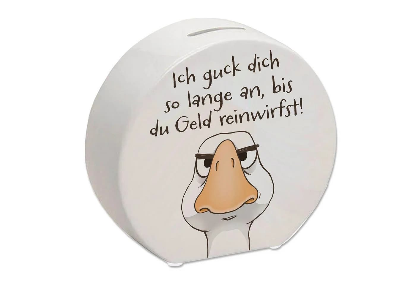 speecheese Spardose Gilbert die Gans mit Spruch - Bild 2