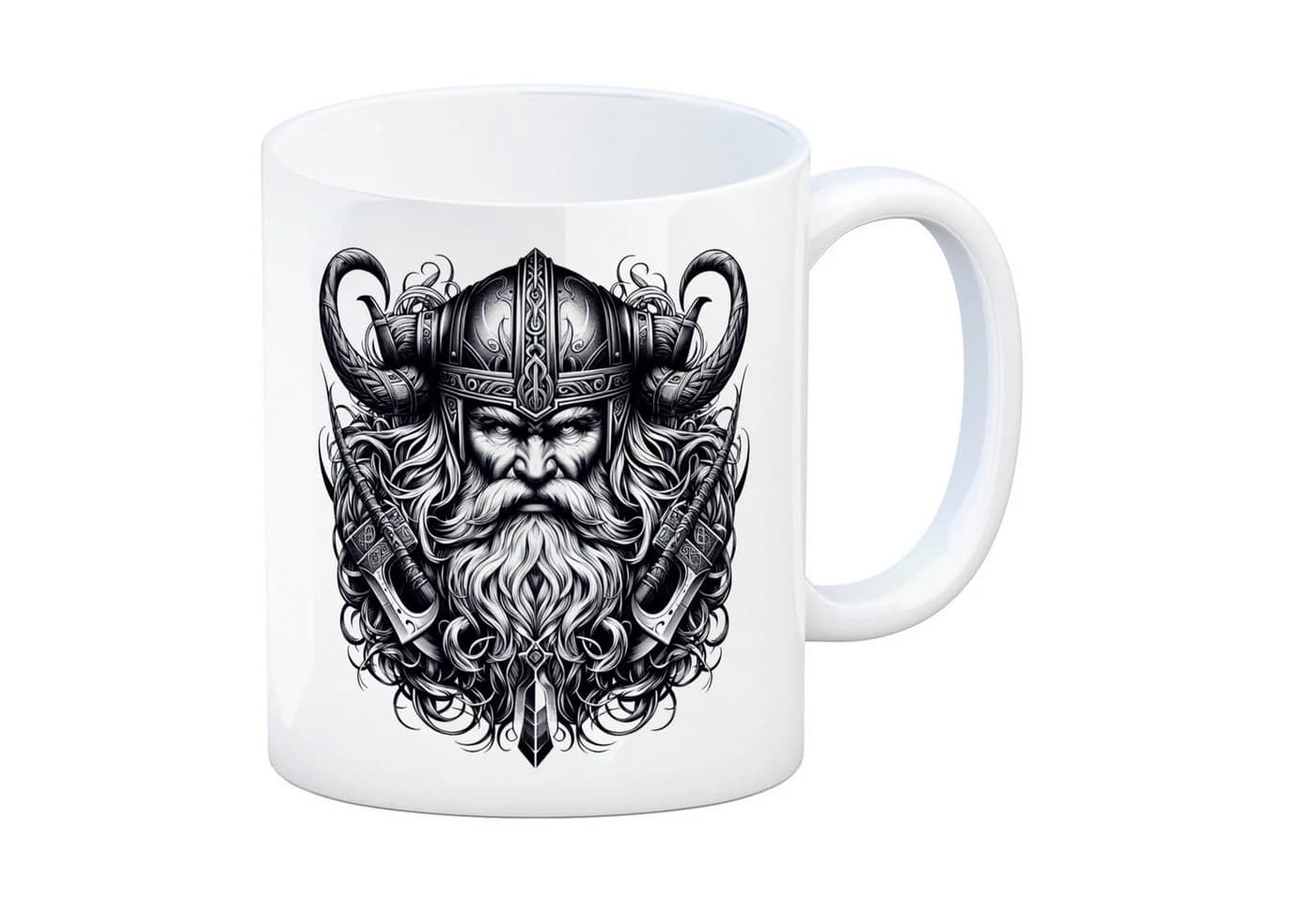 speecheese Kaffeebecher Wikingergott Odin Motiv - Bild 2