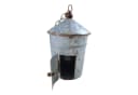 FTWdesign Vogelhaus Nistkasten aus Zink Metall für Draußen Bild 1