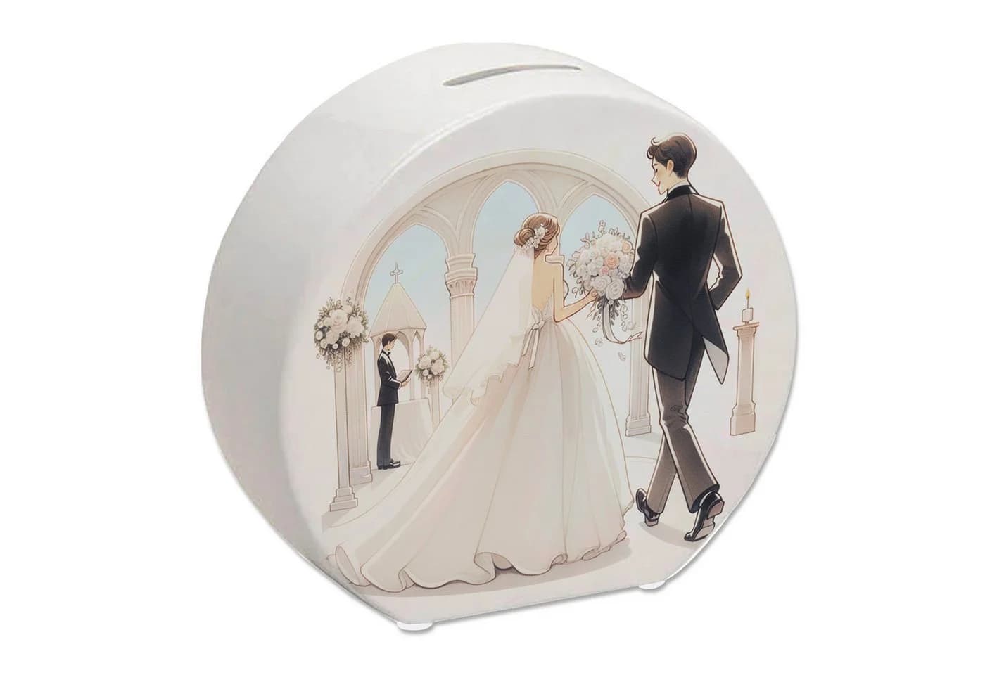 speecheese Spardose Hochzeitskasse Brautpaar Motiv - Bild 2