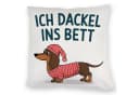 speecheese Dekokissen Dackel im Hemd Kuschelkissen Bild 2