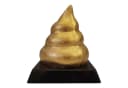 FTWdesign Kackhaufen Trophäe Gold Dekofigur Bild 1