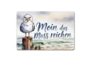 speecheese Fußmatte Möwe Aquarell Moin Spruch 40x60 cm Bild 2