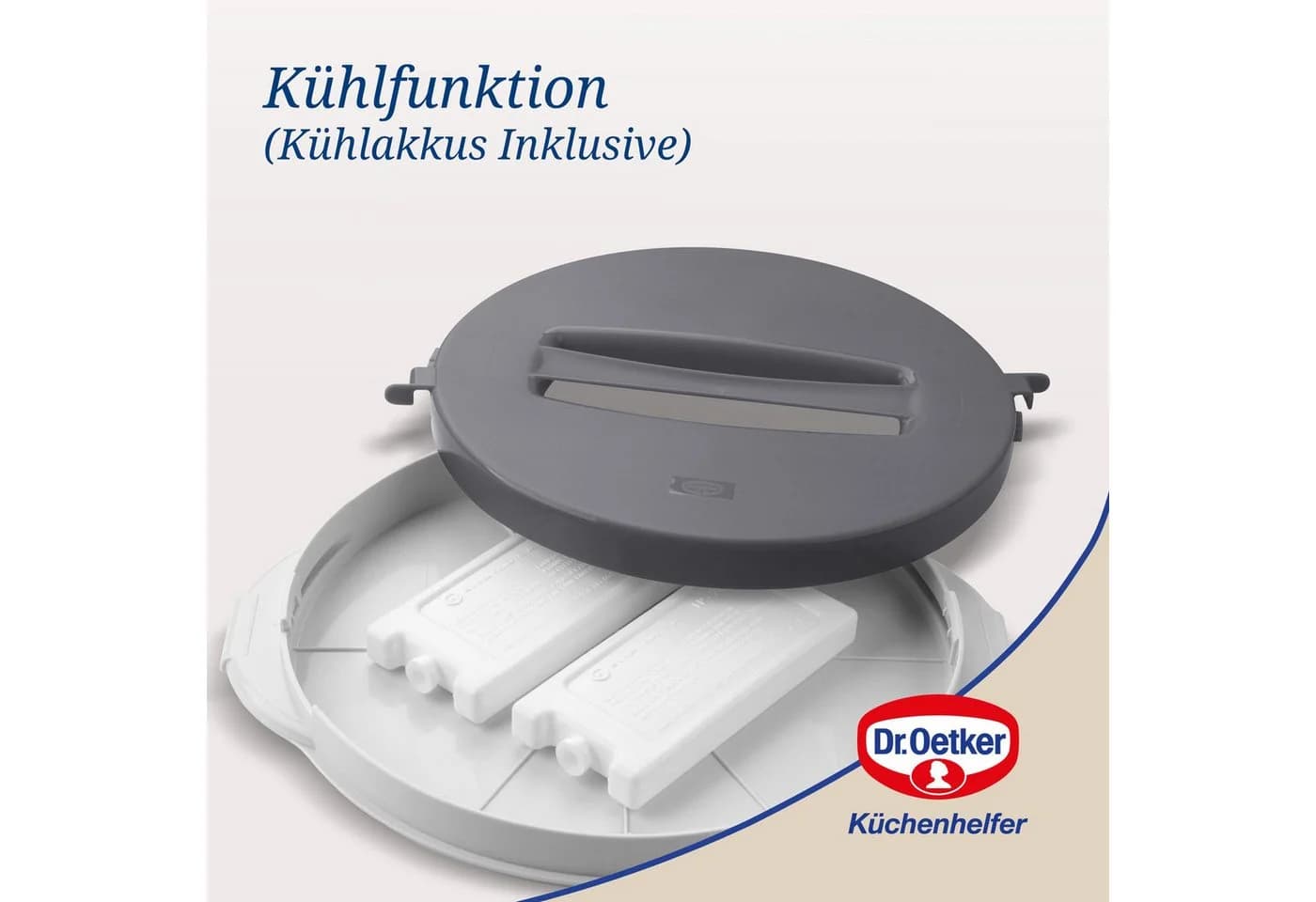 Dr. Oetker Kuchentransportbox Bake & Go mit Kühlakkus - Bild 4