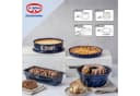 Dr. Oetker Back-Liebe Emaille Backformen-Set 4-teilig Nachtblau Bild 3