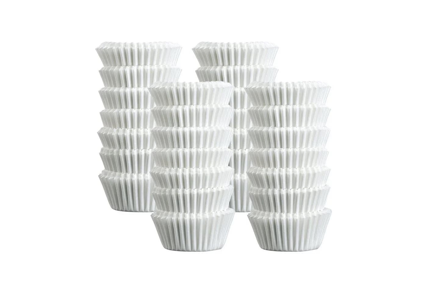 Zenker Mini-Muffinförmchen 480 Stk. Weiß Papier