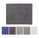 Casa Colori Duschmatte Frottier 50x70 cm Uni Weiß Bild 1
