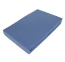Casa Colori Spannbettlaken Jersey 90-100x200 cm Blau 100% Baumwolle Bild 2