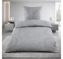 Casa Colori Bettwäsche Microfaser Fleece Wintergarnitur Grau Anthrazit Bild 1