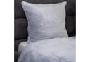 Casa Colori Bettwäsche Teddy Flausch Polyester 2-teilig Uni Silber Bild 1