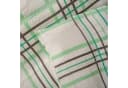 Casa Colori Bettwäsche Seersucker 2-tlg. Streifen Weiß Mint Grau Bild 5