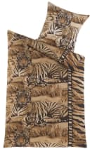 KH-Haushaltshandel Bettwäsche 4-tlg. mit Tiger-Motiv Polyester Bild 1