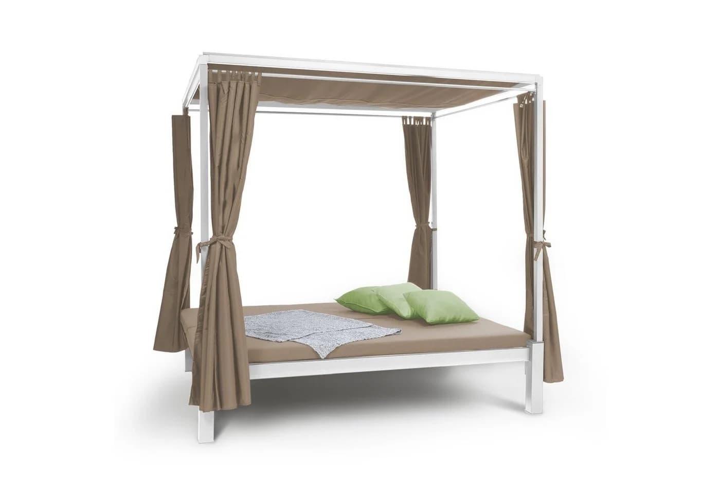 Blumfeldt Senator Lounge Gartenliege Set Beige Stahl - Bild 2