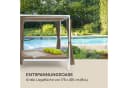 Blumfeldt Senator Lounge Gartenliege Set Beige Stahl Bild 3