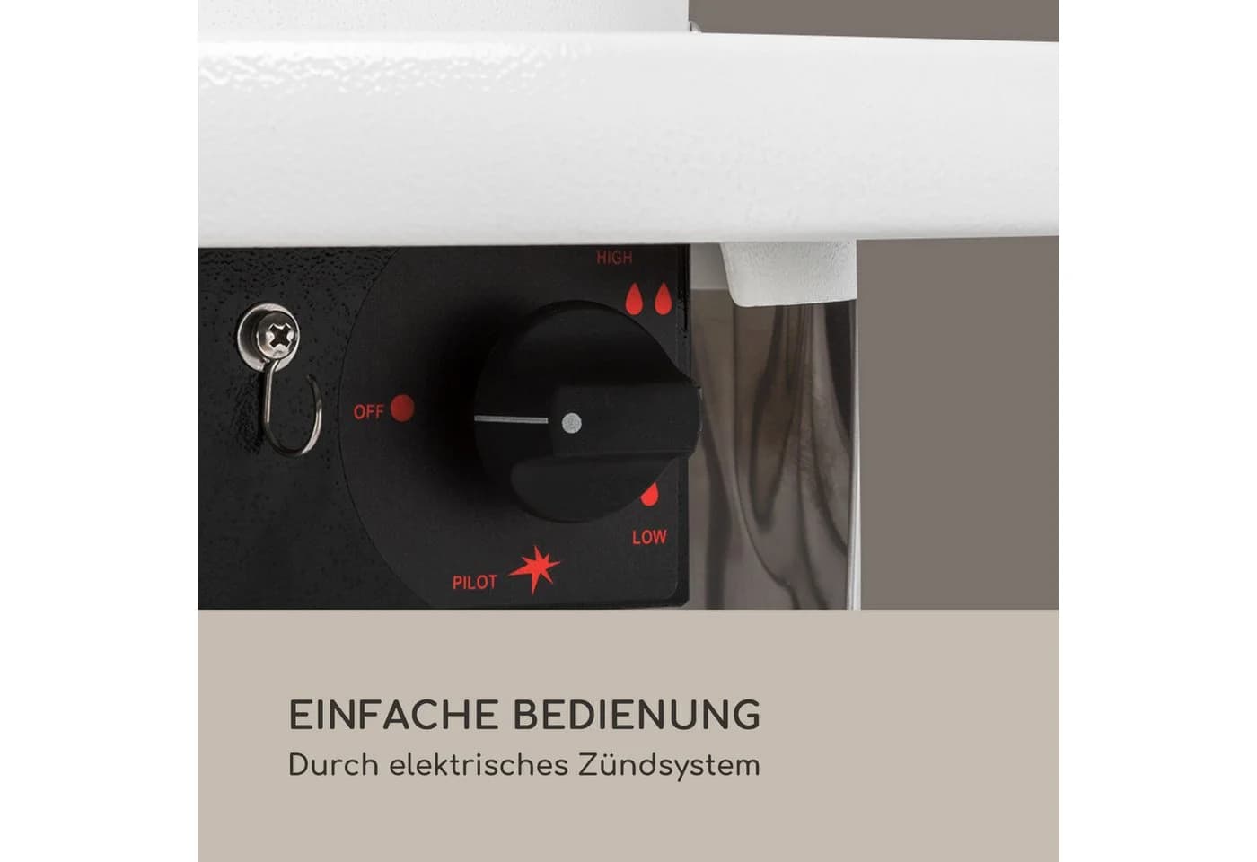 Blumfeldt Goldflame Style Terrassenheizstrahler 11,2 kW 360°-Wärmeverteilung - Bild 4