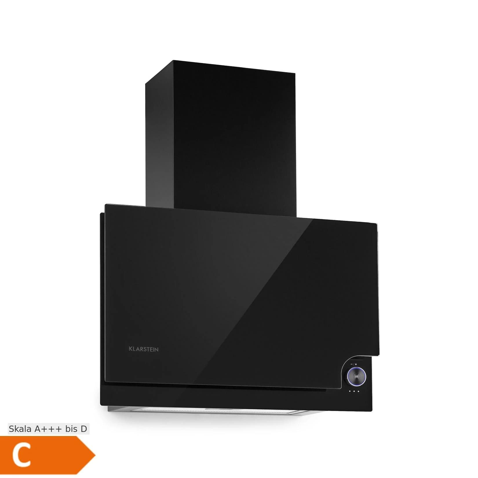 Klarstein Amelia Dunstabzugshaube 123W LED-Beleuchtung Touch Glas