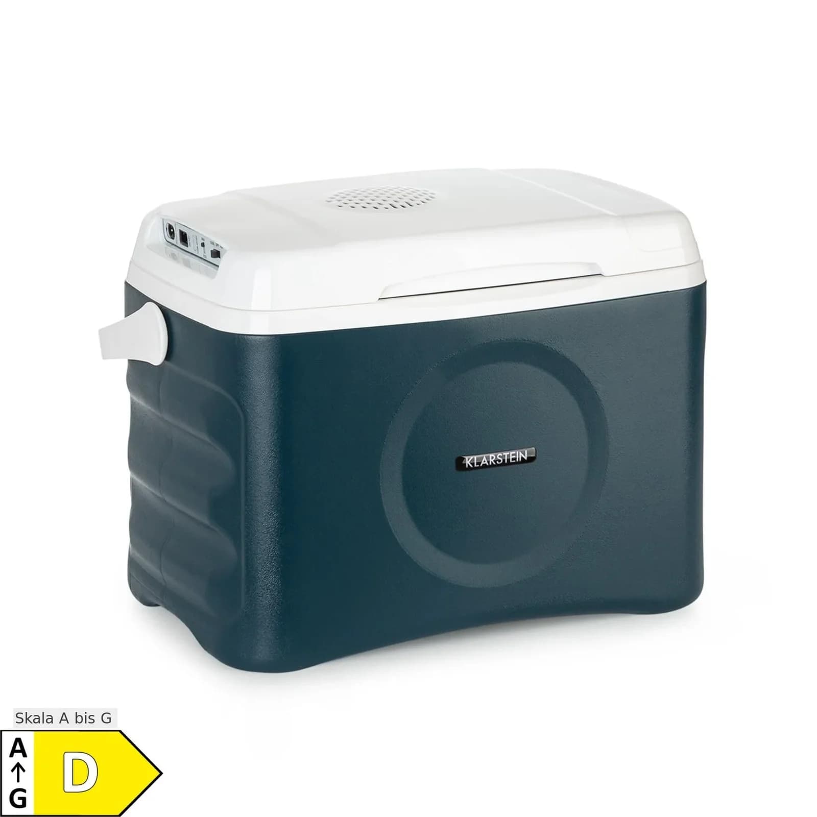 Klarstein BeerBelly 21 Elektrische Kühlbox Kühl-& Warmhaltefunktion USB-Port ECO-Modus Blau