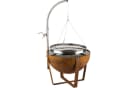 Blumfeldt Fire Globe Feuerschale mit Grill 60 cm Stahl Bild 1