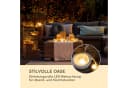 Blumfeldt Fez Solarbrunnen Braun mit LED-Beleuchtung Bild 5