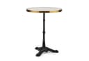 blumfeldt Beistelltisch Patras Lux Gold Marmor Bistro-Tisch Bild 2