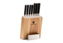 Klarstein Kitano Messer-Set 7-tlg. mit Block Edelstahl Bild 2