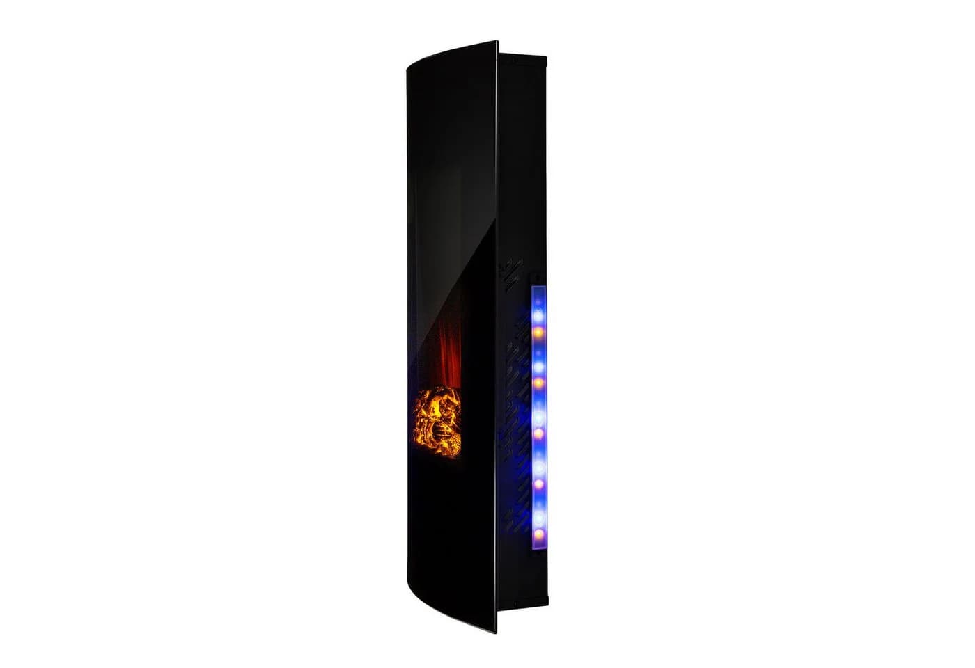 Klarstein Lamington Elektrokamin 2000 W LED-Flammen Heizlüfter Timer Schwarz - Bild 4
