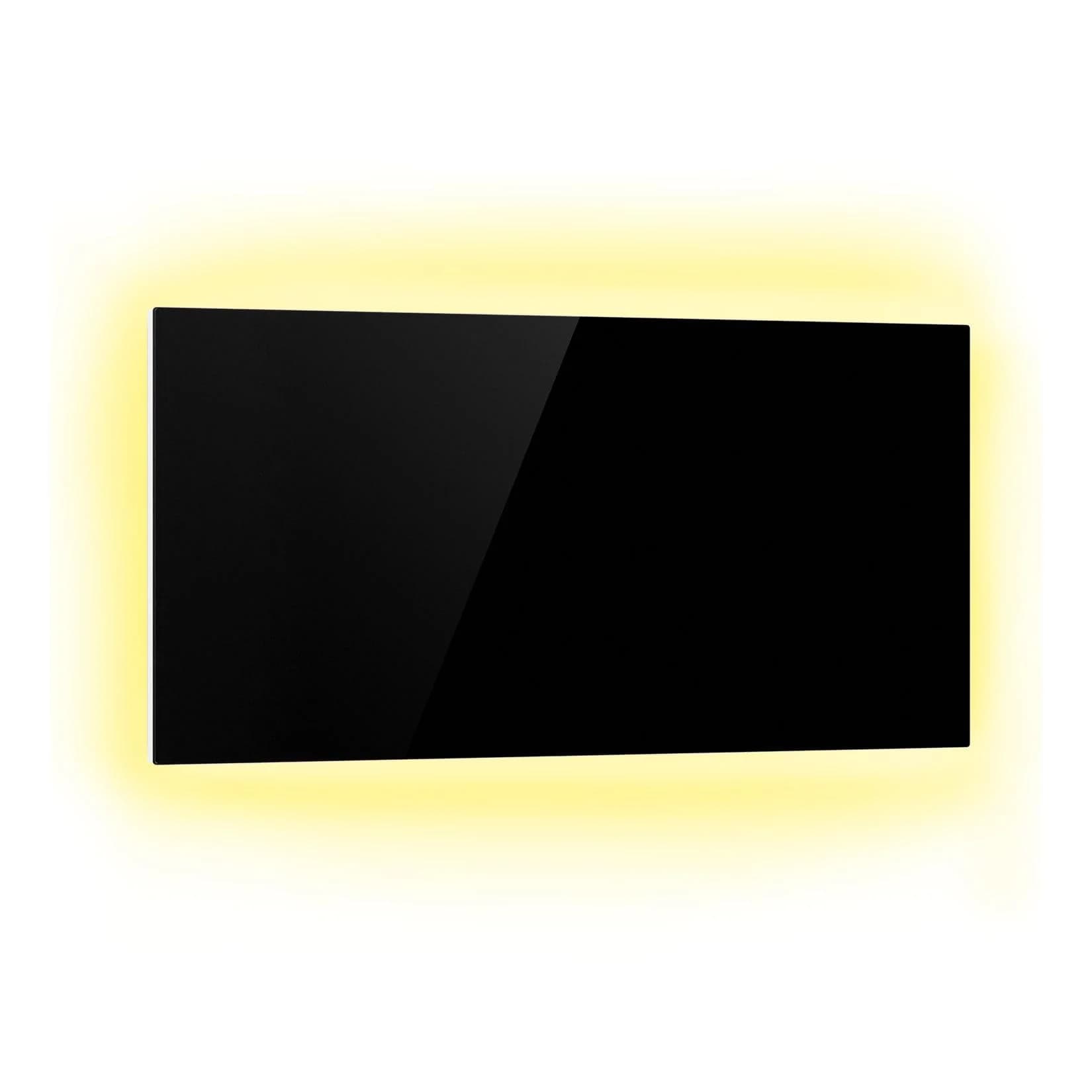 Klarstein Mojave 1000 smart 2-in-1 Heizgerät Infrarot Konvektor 1000W RGB-Licht Schwarz