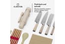 Klarstein Messer-Set Shibui Sushi 15-tlg. Damaszenerstahl Beige Bild 5