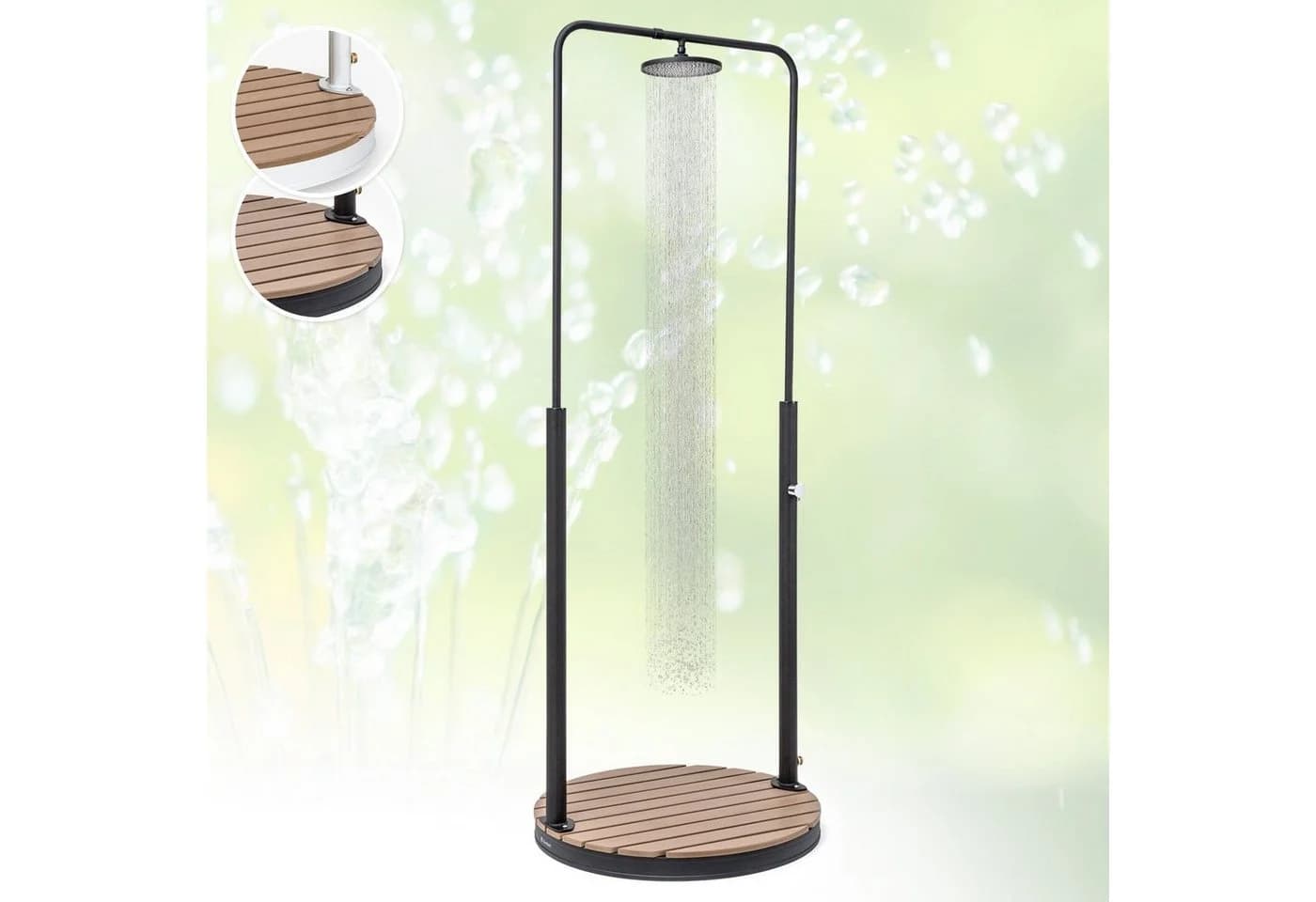 Blumfeldt Gartendusche Sumatra Falls RD Outdoor Bodendusche - Bild 2