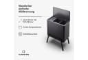 Klarstein Yuma 3-Fach Mülleimer 40l Edelstahl Schwarz Soft-Close Bild 3
