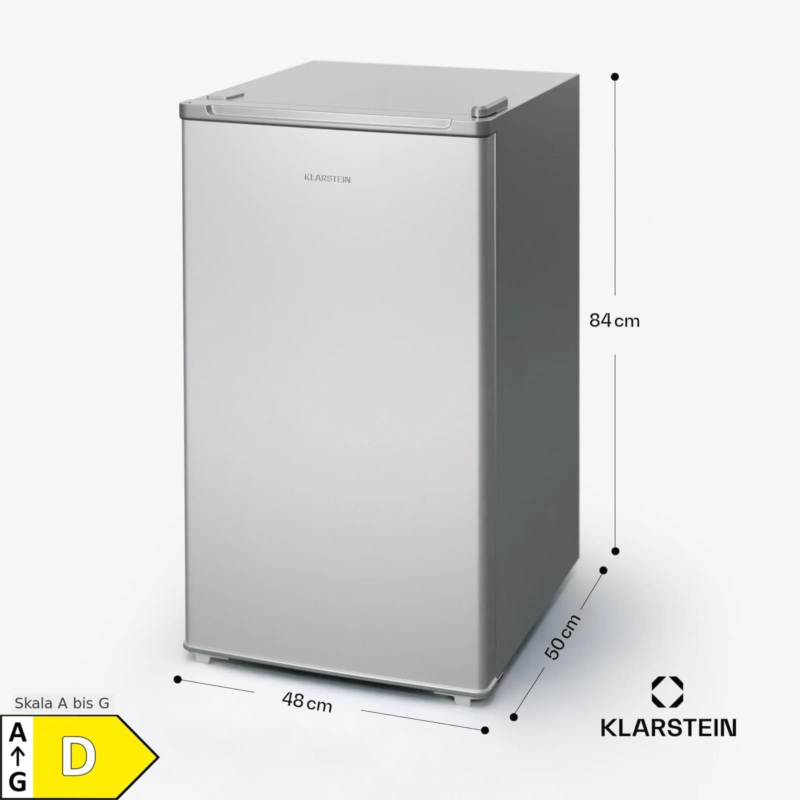 Klarstein Cool Cousin Kühl-Gefrier-Kombination 70/11 Liter 40 dB