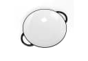 Klarstein Jersey Wok 37 cm Gusseisen Emaille Schwarz Bild 5