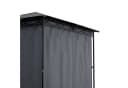 Blumfeldt Pavillon Mondo 3x3 m Stahlrahmen wetterfest grau Bild 5