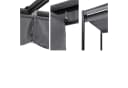 Blumfeldt Pavillon Pantheon Cortina Faltpavillon 3x6 m Aluminium Grau Bild 1