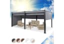 Blumfeldt Pavillon Pantheon Cortina Faltpavillon 3x6 m Aluminium Grau Bild 2