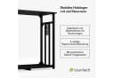 Blumfeldt Kaminholzregal Valdivian Schwarz Bild 1