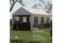 blumfeldt Pavillon PartyHaven 3x6 Set Garten Partyzelt Outdoor wetterfest Bild 5