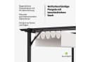 Blumfeldt Pavillon Pantheon Robust Pergola Schwarz Bild 3