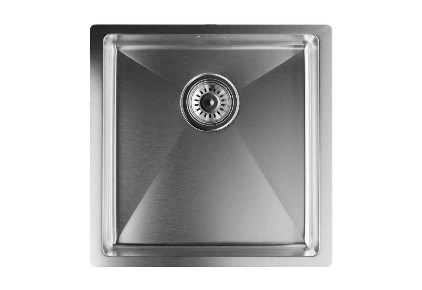 Klarstein TitanSteel Küchenspüle Edelstahl 45x45 cm