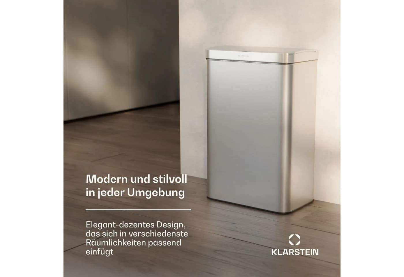 Klarstein Touchless Sensor-Mülleimer 60L Edelstahl - Bild 5