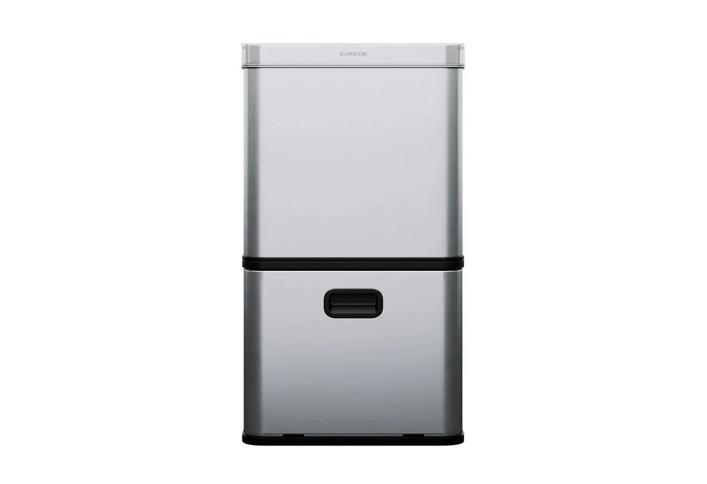 Klarstein Touchless Sensor-Mülleimer 56L Edelstahl 3 Fächer - Bild 2