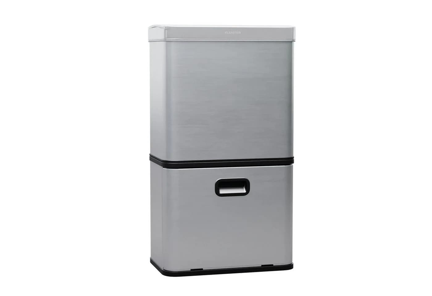 Klarstein Touchless Sensor-Mülleimer 56L Edelstahl 3 Fächer - Bild 3