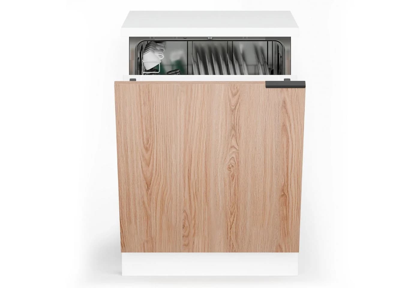 blumfeldt Spülenunterschrank WoodVista mit Griff und MDF-Arbeitsplatte - Bild 3