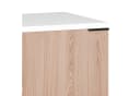 blumfeldt Spülenunterschrank WoodVista mit Griff und MDF-Arbeitsplatte Bild 4