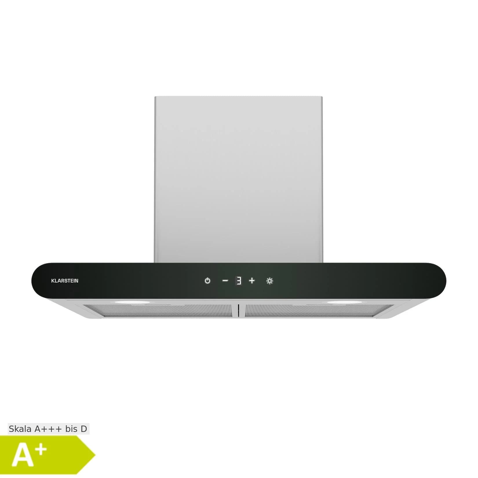 CurveVent Dunstabzugshaube 700 m³/h Touch LED 110 W EEK A+ Klarstein
