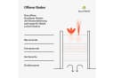 Blumfeldt Hochbeet Highgrow L-Form Stahl Garten Bild 5