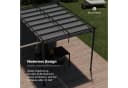 Blumfeldt Pavillon Pantheon Robust Pergola 3x4m Grau Bild 4
