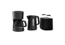 Klarstein Velaire Frühstücksset Schwarz Toaster Wasserkocher Kaffeemaschine Bild 2